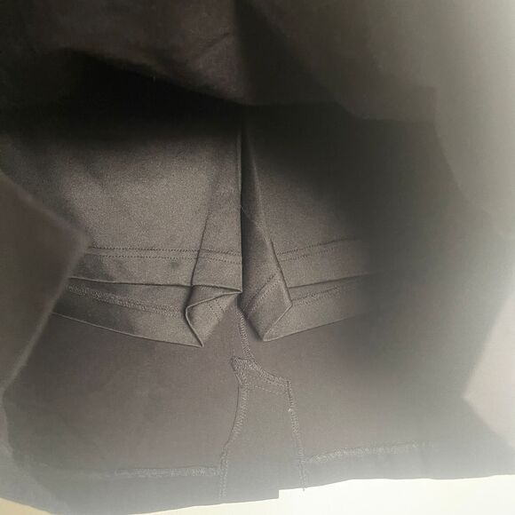 Tribal Women's Skirt Black Midi Pull On Stretch Skort Size 8 - Picture 7 of 8